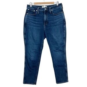 Madewell The Curvy Perfect Vintage Jeans Women’s Size 31 Dark Wash High Rise